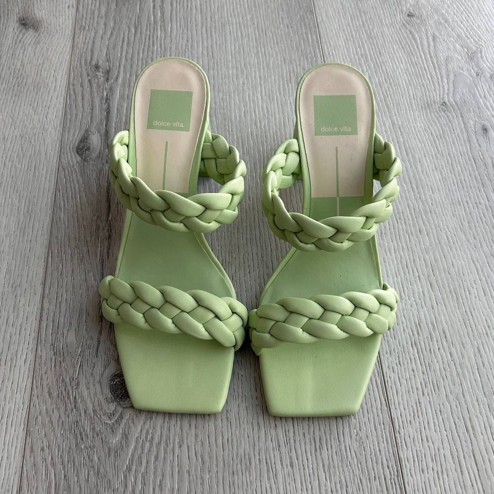 Dolce Vita Paily Sandal Heels Pistachio Stella